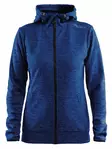 Craft Leisure Full Zip Hood W, Deep melange - Craft Vaatteet - 1901693-381200 - 1