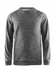 Craft Leisure crewneck M, DK GREY MELANGE - Craft Vaatteet - 1907564-975000 - 1