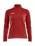 Craft PROGRESS Halfzip LS Tee WMN, BRIGHT RED - Craft Vaatteet - 1905625-1430 - 1