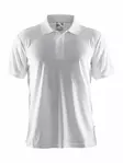 Craft Polo Shirt Pique Classic M, Valkoinen - Craft Vaatteet - 192466-1900 - 1