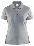 Craft Polo Shirt Pique Classic W, Grey Melange - Craft Vaatteet - 192467-1950 - 1