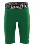 Craft Pro Control Compression Short Tights Jr, Team Green - Craft Vaatteet - 1906862-651000 - 1