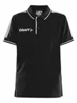 Craft Pro Control Poloshirt Jr, Black/White - Craft Vaatteet - 1906736-999900 - 1