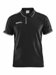 Craft Pro Control Poloshirt M, Black/White - Craft Vaatteet - 1906734-999900 - 1