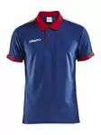 Craft Pro Control Poloshirt M, Navy/Bright Red - Craft Vaatteet - 1906734-390430 - 1