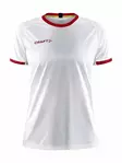 Craft Progress 2.0 Graphic Jersey W, White/Bright Red - Urheiluvaatteet - 1910179-900430 - 1