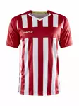 Craft Progress 2.0 Stripe Jersey M, Bright Red/White - Urheiluvaatteet - 1910175-430900 - 1