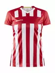 Craft Progress 2.0 Stripe Jersey W, Bright Red/White - Urheiluvaatteet - 1910176-430900 - 1