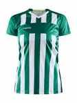Craft Progress 2.0 Stripe Jersey W, Team Green/White - Urheiluvaatteet - 1910176-651900 - 1