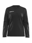 Craft Progress GK Sweatshirt W, BLACK-WHITE - Craft Vaatteet - 1907948-999900 - 1