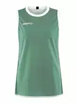 Craft Progress Reversible Basket Singlet W, Team Green/White - Craft Vaatteet - 1911110-651900 - 1