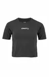 Craft Rush 2.0 Crop Tee W, Black - Craft Vaatteet - 1914664-999000 - 1