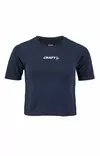 Craft Rush 2.0 Crop Tee W, Navy - Craft Vaatteet - 1914664-390000 - 1