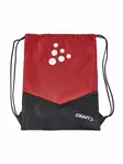 Craft SQUAD Gymbag, BRIGHT RED MÉL/BLACK - Craft Vaatteet - 1905598-9430 - 1