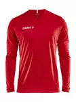 Craft Squad Jersey Solid LS M, Bright Red - Craft Vaatteet - 1906884-1430 - 1