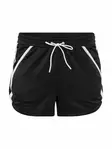 District (wct) high waist shorts W, BLACK - Craft Vaatteet - 1907196-999000 - 1