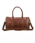 DoS Leather Line Travelbag, Cognac - Tekstiilit ja Laukut - 158954-530 - 1