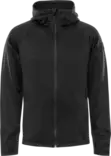 Fristads Cobalt stretch fleece huppari, Musta - Fristads Työtakit - 300283-940 - 1