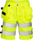 Fristads HV shortsit LK2, 2028 PLU, Neonkeltainen - Fristads Huomioshortsit - 100977-130 - 1