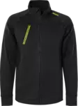 Fristads Polartec® stretch fleecetakki 4870 GPY, Musta - Fristads Työtakit - 300490-940 - 1
