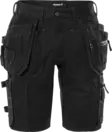 Fristads Rakentajan stretch shortsit 2532 GCYD, Musta - Fristads Työshortsit - 300866-940 - 1