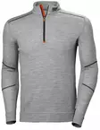 Helly Hansen HH Lifa Merino Half Zip, Harmaa - Helly Hansen Asusteet ja Tarvikkeet - 75107-930 - 1