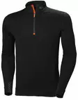 Helly Hansen HH Lifa Merino Half Zip, Musta - Helly Hansen Asusteet ja Tarvikkeet - 75107-990 - 1
