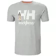 Helly Hansen Logo T-shirt, Light Grey - Helly Hansen Työpaidat - 79261-930 - 1