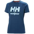 Helly Hansen W Logo T-shirt, Deep Steel - Helly Hansen Työpaidat - 79267-570 - 1