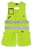 Leijona Riipputaskuliivi HiVis, Neonkeltainen - Työliivit - 133025-130 - 1