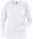 Naisten pitkähihainen T-paita, CODE 1927, Valkoinen - Fristads Työpaidat - 124214-900 - 1