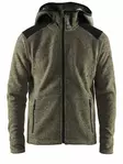 Noble hood jacket M, Dk Forest melange/Dk Forest - Craft Vaatteet - 1906282-649200 - 1