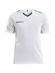 PROGRESS Jersey Contrast Men, WHITE/TEAM GREEN - Craft Vaatteet - 1905561-3900 - 1