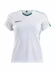 PROGRESS Jersey Contrast WMN, WHITE/TEAM GREEN - Craft Vaatteet - 1905567-3900 - 1