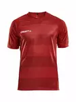 PROGRESS Jersey Graphic Men, BRIGHT RED (TONE IN TONE) - Craft Vaatteet - 1905563-1430 - 1