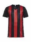 PROGRESS Jersey Stripe JR, BLACK/BRIGHT RED - Craft Vaatteet - 1905584-9430 - 1