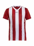 PROGRESS Jersey Stripe JR, BRIGHT RED/WHITE - Craft Vaatteet - 1905584-1430 - 1