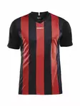 PROGRESS Jersey Stripe Men, BLACK/BRIGHT RED - Craft Vaatteet - 1905562-9430 - 1
