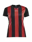 PROGRESS Jersey Stripe WMN, BLACK/BRIGHT RED - Craft Vaatteet - 1905568-9430 - 1