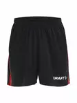 PROGRESS Short Contrast JR, BLACK/BRIGHT RED - Craft Vaatteet - 1905587-9430 - 1