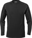 Pitkähihainen tekninen T-paita, CoolPass CODE 1923, Musta - Fristads Työpaidat - 111838-940 - 1