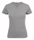 Printer Heavy V-neck Lady, Meleerattu harmaa - Kaikki Profiilivaatemerkit - 2264025-120 - 1