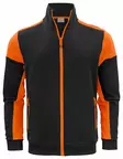 Printer Prime Sweatshirt Jkt, musta / oranssi - Kaikki Profiilivaatemerkit - 2262061-9030 - 1