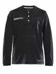 Pro Control Button Jersey LS Jr, Black/White - Craft Vaatteet - 1906881-999900 - 1
