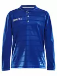 Pro Control Button Jersey LS Jr, Club Cobolt/White - Craft Vaatteet - 1906881-346900 - 1