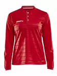 Pro Control Button Jersey LS W, Bright Red/White - Craft Vaatteet - 1906880-430900 - 1