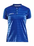 Pro Control Button Jersey W, Club Cobolt/White - Craft Vaatteet - 1906696-346900 - 1