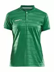 Pro Control Button Jersey W, Team Green/White - Craft Vaatteet - 1906696-651900 - 1