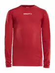 Pro Control Compression Long Sleeve Jr, BRIGHT RED - Craft Vaatteet - 1906860-430000 - 1
