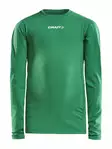 Pro Control Compression Long Sleeve Jr, TEAM GREEN - Craft Vaatteet - 1906860-651000 - 1
